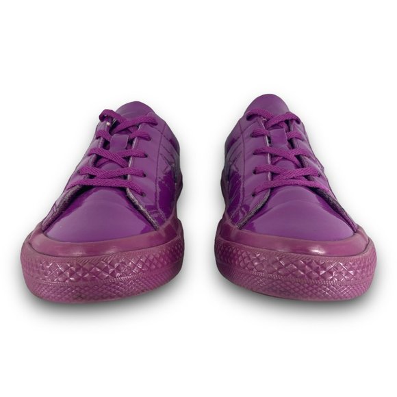 Converse One Star Athletic Sneakers 362535C Shoes Synthetic Purple Youth 2 - Picture 5 of 9